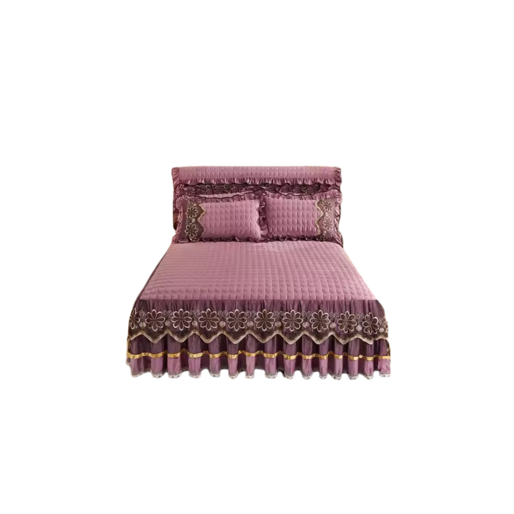 Luxury Soft comfortable Bed Skirt Set
