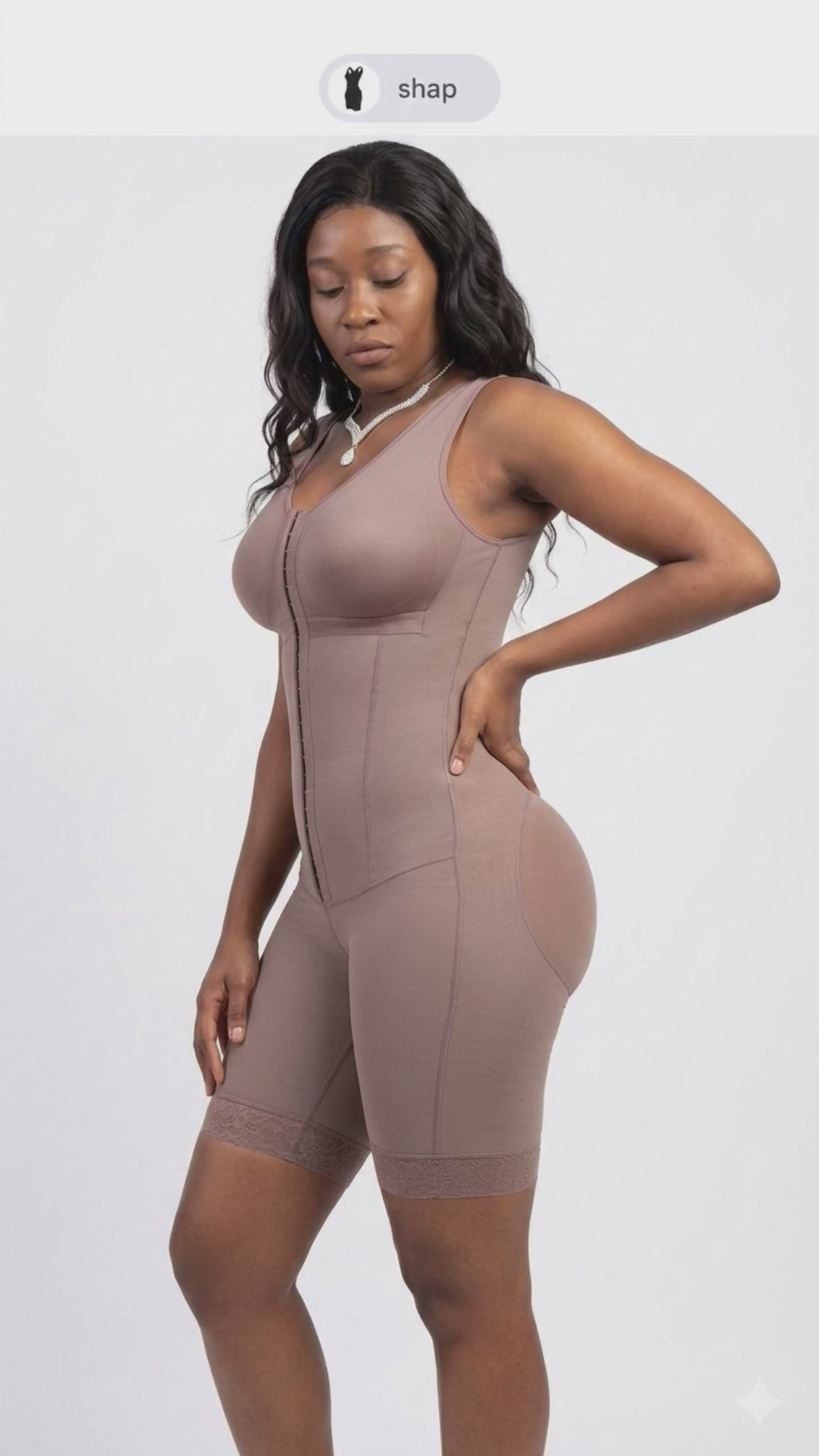 All-Body Comfort Shaper Targeted Stomach Compression