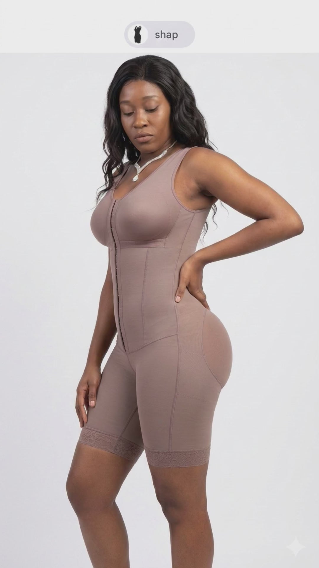 All-Body Comfort Shaper Targeted Stomach Compression